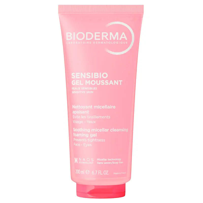 BIODERMA Sensibio Gel Moussant jemný upokojujúci odličovač pre citlivú pleť 200 ml BIODERMA Sensibio Gel Moussant jemný upokojujúci odličovač pre citlivú pleť 200 ml