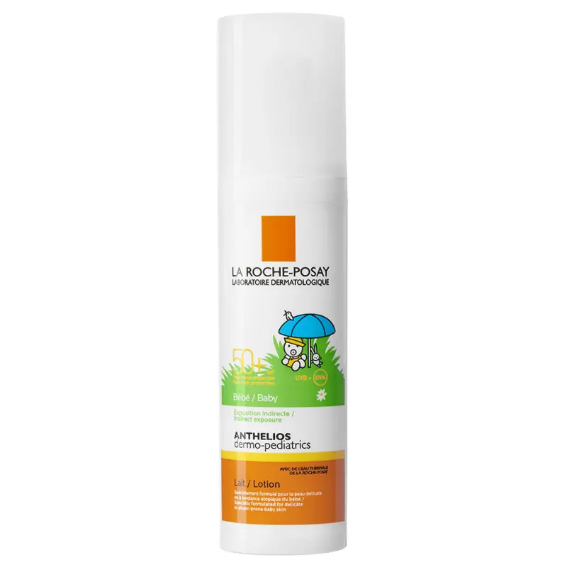 LA ROCHE-POSAY Anthelios Dermo-Pediatrics Opaľovacie mlieko Pre Dojčatá S SPF 50+ (50 ml)