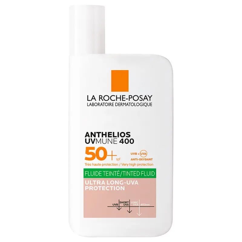 LA ROCHE-POSAY Anthelios UVMUNE 400 Oil Control Tónovaný Fluid SPF50+ (50 ml)