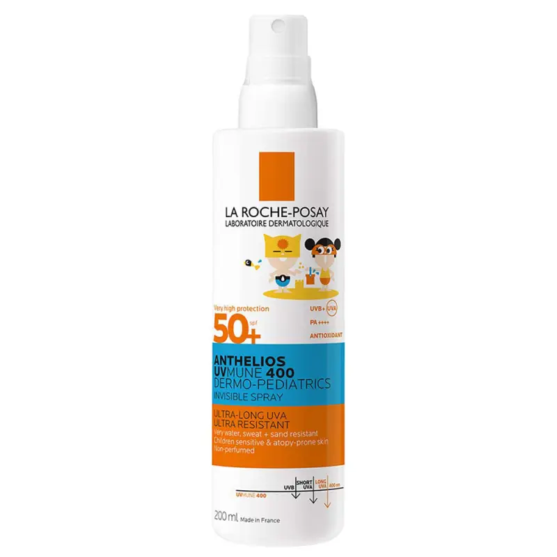 LA ROCHE-POSAY Anthelios UVMune 400 Dermo-Pediatrics Sprej SPF50+ (200 ml)