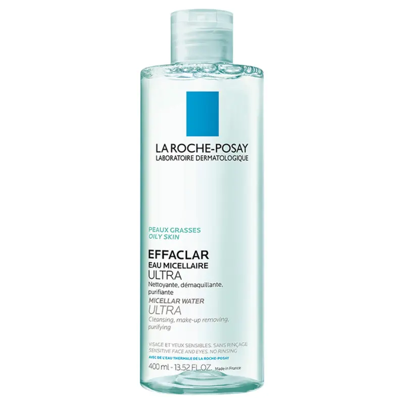 LA ROCHE-POSAY Effaclar Micelárna Voda Ultra Na Mastnú A Citlivú Pleť 400 ml