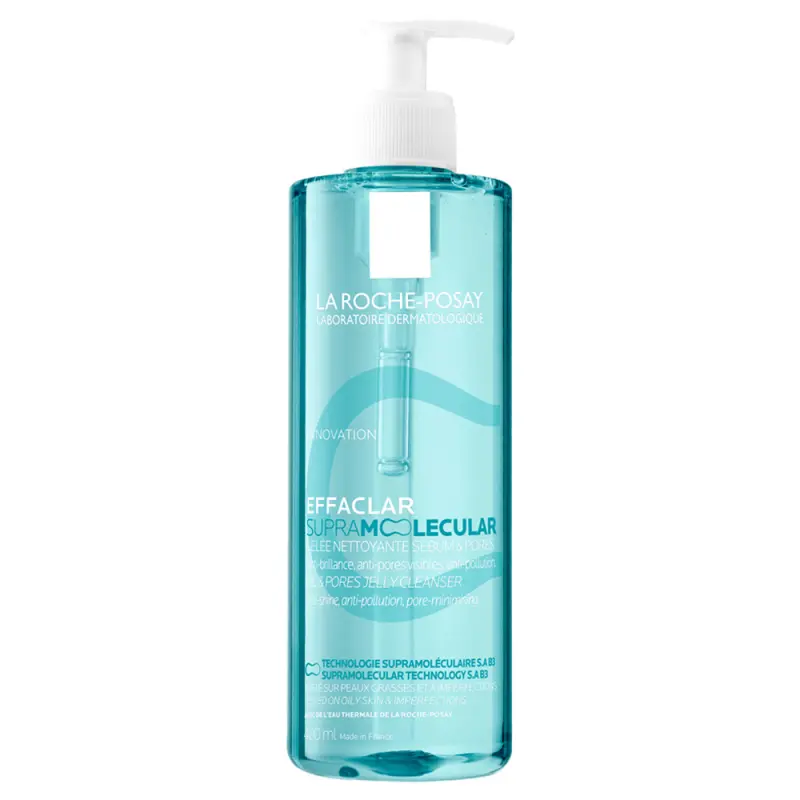 LA ROCHE-POSAY Effaclar SUPRAMOLECULAR Zmatňujúci čistiaci gél 400 ml