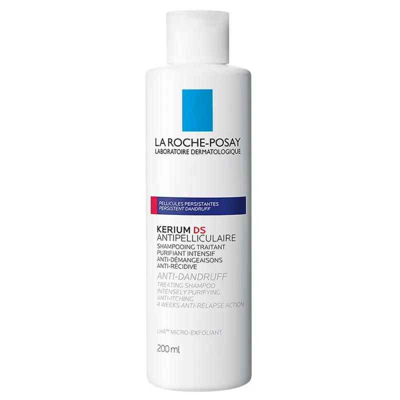 LA ROCHE-POSAY Kerium DS Mikroexfoliačná intenzívna šampónová starostlivosť proti lupinám 200 ml LA ROCHE-POSAY Kerium DS Mikroexfoliačná intenzívna šampónová starostlivosť proti lupinám 200 ml