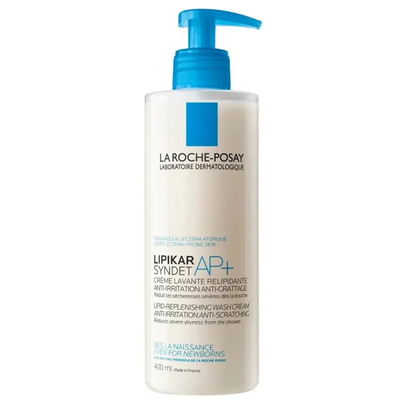 LA ROCHE-POSAY Lipikar Syndet Ap+ Relipidačny Gél Proti Podráždeniu A Svrbeniu Suchej Pokožky 400 ml LA ROCHE-POSAY Lipikar Syndet Ap+ Relipidačny Gél Proti Podráždeniu A Svrbeniu Suchej Pokožky 400 ml