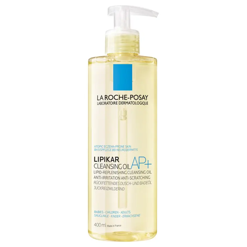 LA ROCHE-POSAY Lipikar Huile Lavante Ap+ Zvláčňujúci Relipidačný Kúpeľový A Sprchovací Olej Proti Podráždeniu 400 ml LA ROCHE-POSAY Lipikar Huile Lavante Ap+ Zvláčňujúci Relipidačný Kúpeľový A Sprchovací Olej Proti Podráždeniu 400 ml