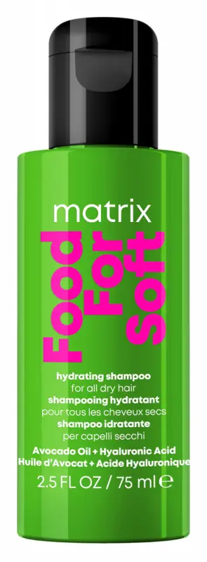 Food For Soft Hydratačny šampón s kyselinou hyalurónovou 75 ml