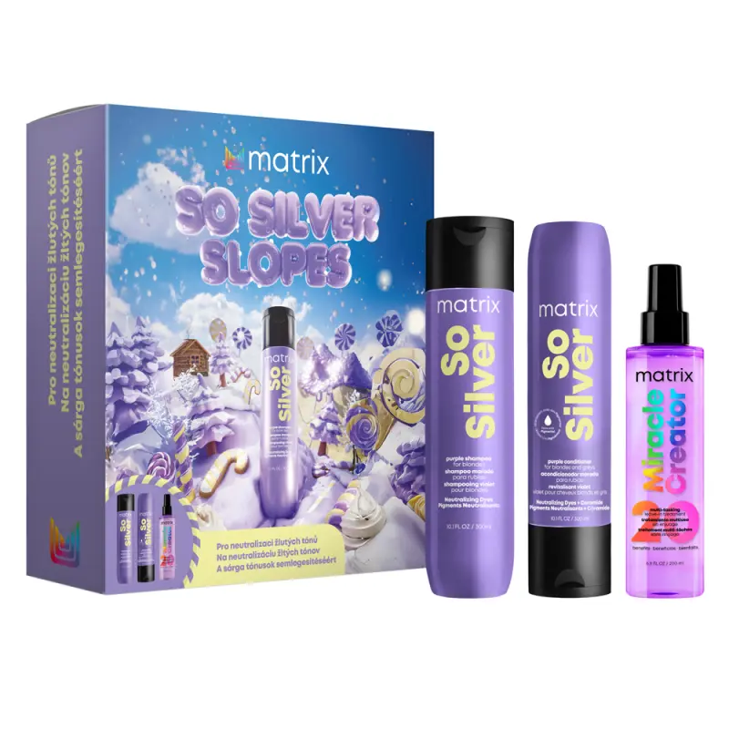 MATRIX So Silver Slopes XMAS balík (300+300+190 ml)