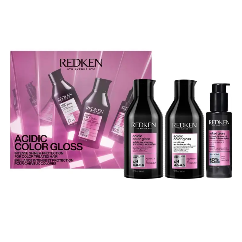 REDKEN Acidic Color Gloss XMAS balík (300+300+100 ml) REDKEN Acidic Color Gloss XMAS balík (300+300+100 ml)