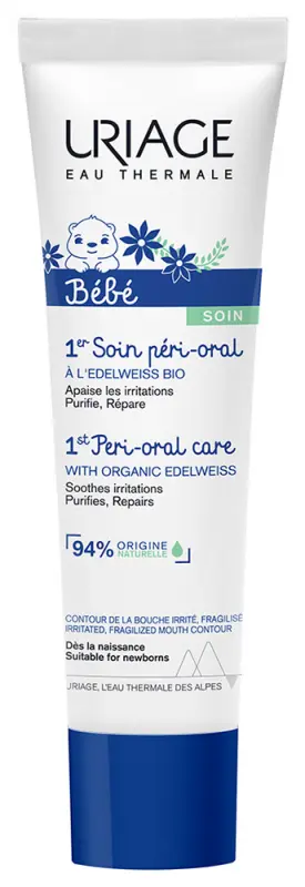 Uriage Bébé Upokojujúci krém pre podráždené okolie úst bábätiek 30 ml