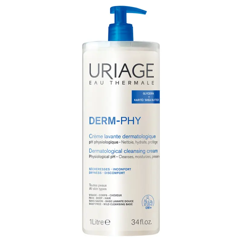 Uriage Čistiaci krém na telo a vlasy 1000 ml