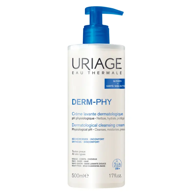 Uriage Čistiaci krém na telo a vlasy 500 ml Uriage Čistiaci krém na telo a vlasy 500 ml