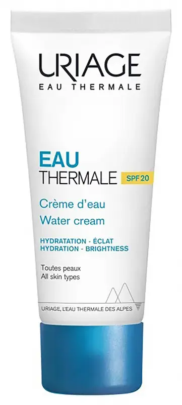 Uriage EAU THERMAL Hydratačný krém na tvár s SPF20 pre normálnu až zmiešanú pleť 40 ml