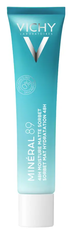VICHY Minéral 89 48H Hydratační zmatňujúci sorbet 40 ml