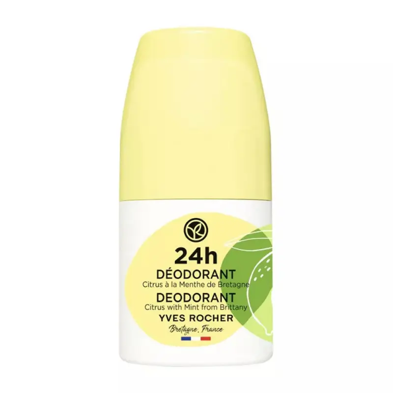 YVES ROCHER Dezodorant 24 h Citrus s mátou 50 ml YVES ROCHER Dezodorant 24 h Citrus s mátou 50 ml