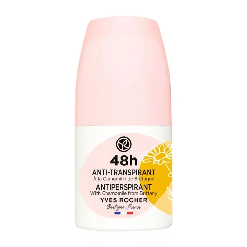 YVES ROCHER Antiperspirant 48 h s harmančekom 50 ml YVES ROCHER Antiperspirant 48 h s harmančekom 50 ml