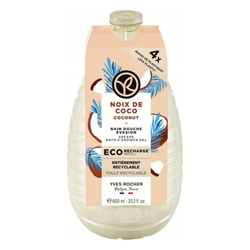 YVES ROCHER Bain De Nature Sprchovací gél Kokos 600 ml YVES ROCHER Bain De Nature Sprchovací gél Kokos 600 ml