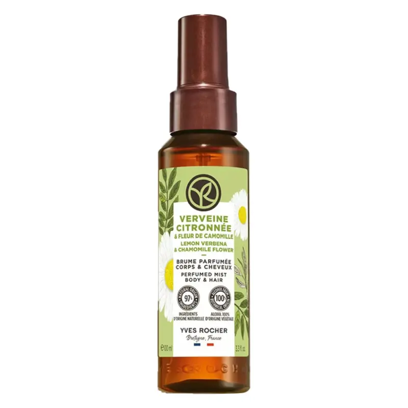YVES ROCHER Bain De Nature Parfumovany sprej na telo a vlasy Verbena & harmanček 100 ml