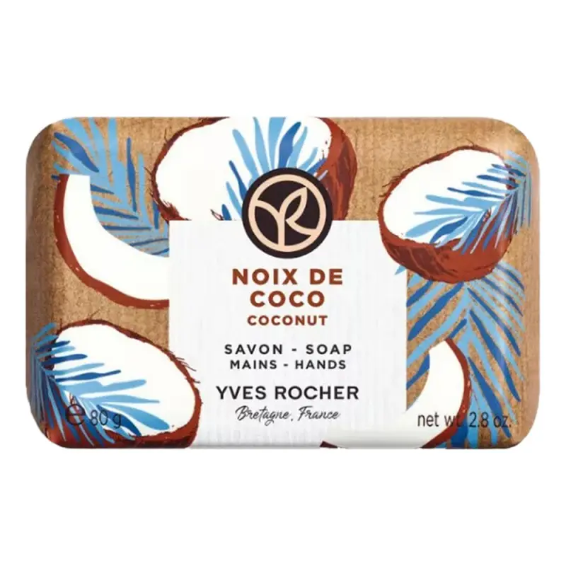 YVES ROCHER Bain De Nature Mydlo Kokos 80 g YVES ROCHER Bain De Nature Mydlo Kokos 80 g