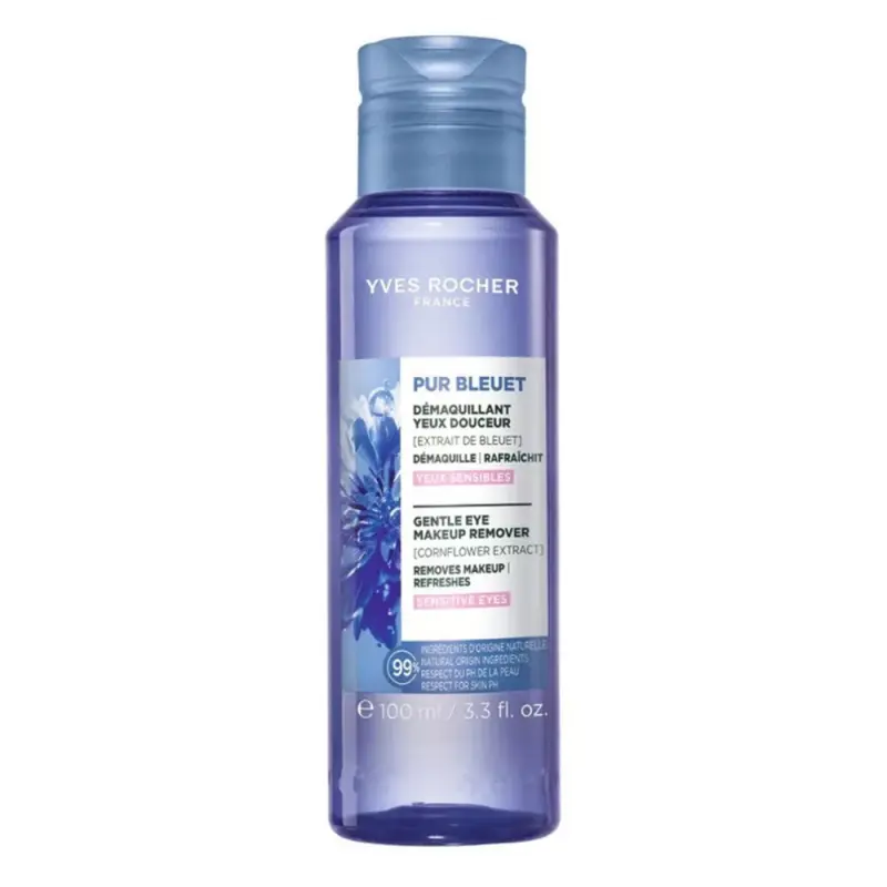 YVES ROCHER Pure Bleuet Jemny odličovač s nevádzou na citlivé oči 100 ml